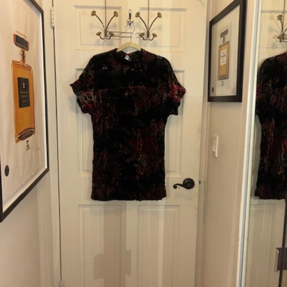 Zara floral velvet dress - Picture 7 of 7